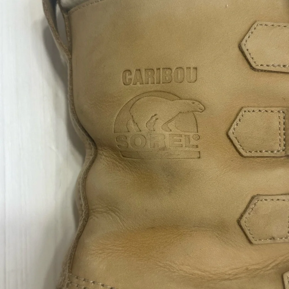 Sorel Caribou II NM1000-280 Snow Boots Mens 9 Waterproof Leather Winter